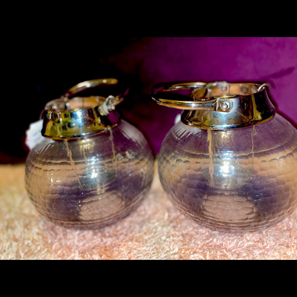 (2) Two Candle holders